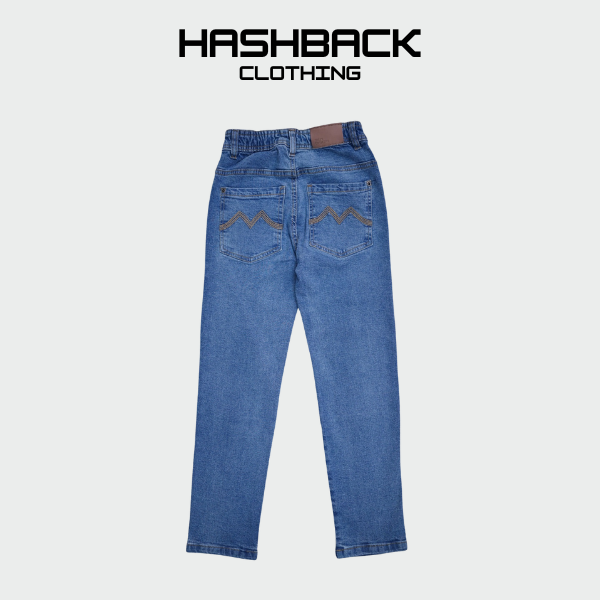 Kids Blue Denim Pant
