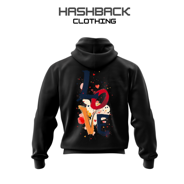 HashBack Printed Zipper Hoodie Big & Tall