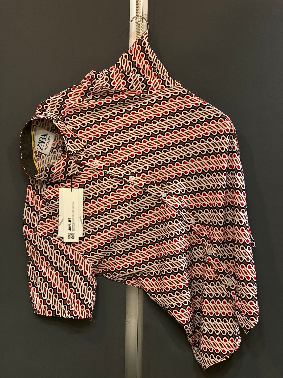 Printed Linen Shirt For Men | Sale Articles
