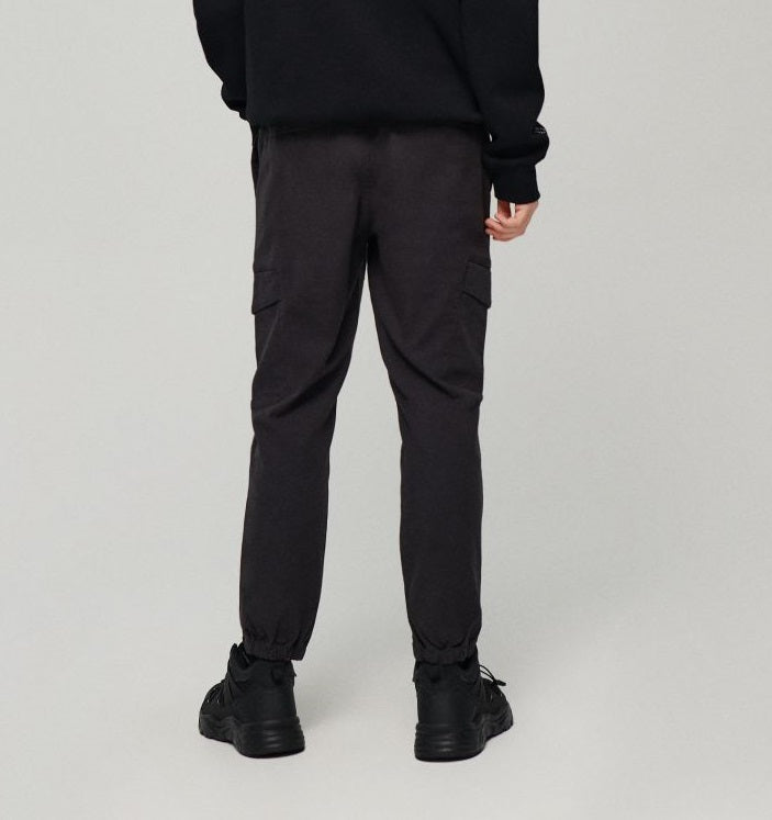 HashBack Men’s Cargo Trouser | Trouser pant – Regular Fit, 6 Pockets Am013 Anthra