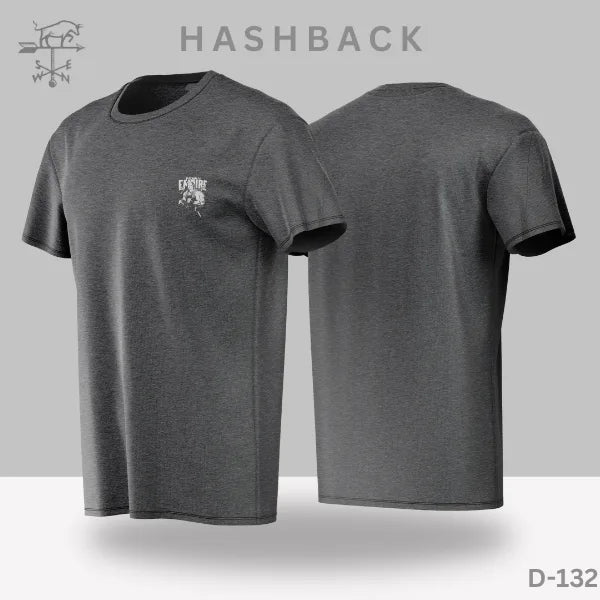 Printed Crew Neck T Shirt For Men D132