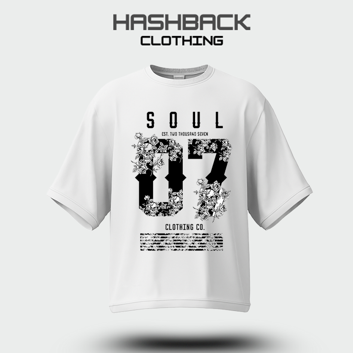 Drop Shoulder Soul (White)
