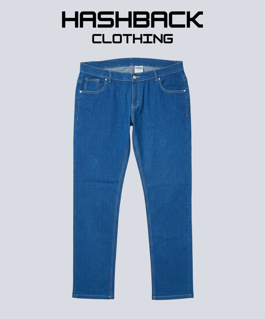 Hashback Straight Fit Denim Jeans Big sizes