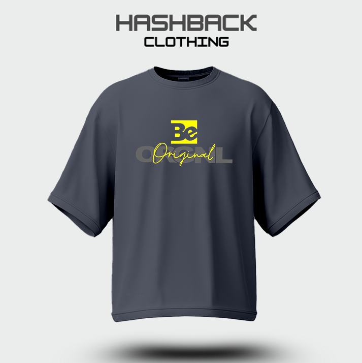 Drop Shoulder Be Orignal (Charcoal)