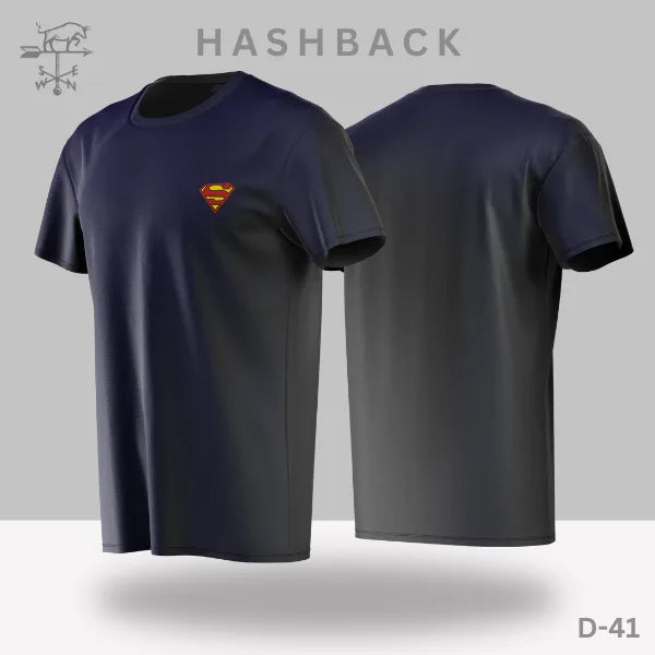 Printed Crew Neck T Shirt For Men D41