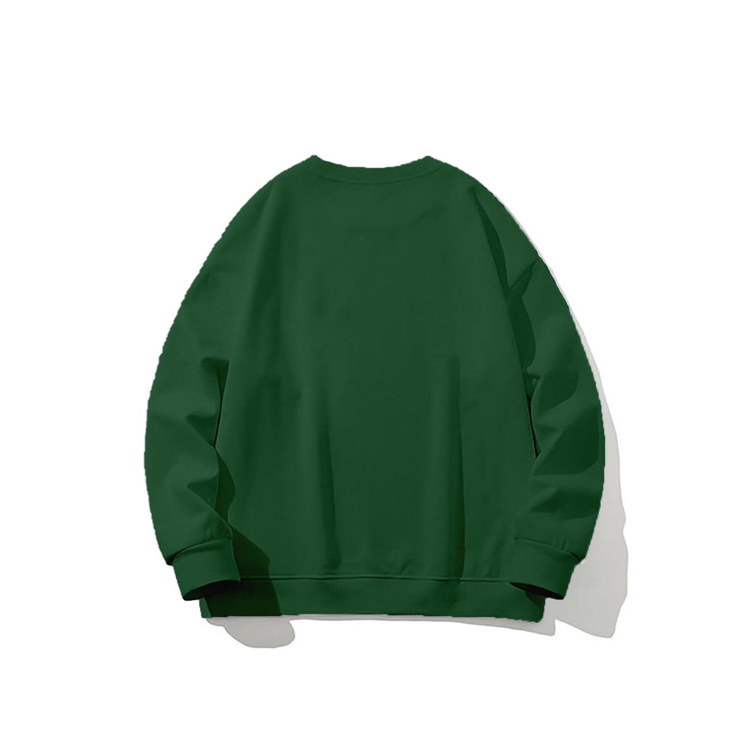 Sweatshirt Oversized Drop Shoulder Crew Neck