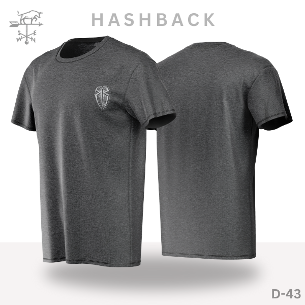 Printed Crew Neck T Shirt For Men D43