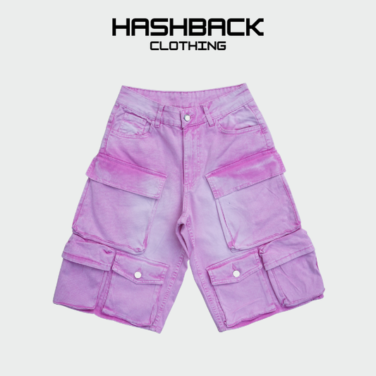 Men Multi Pocket Cargo Shorts