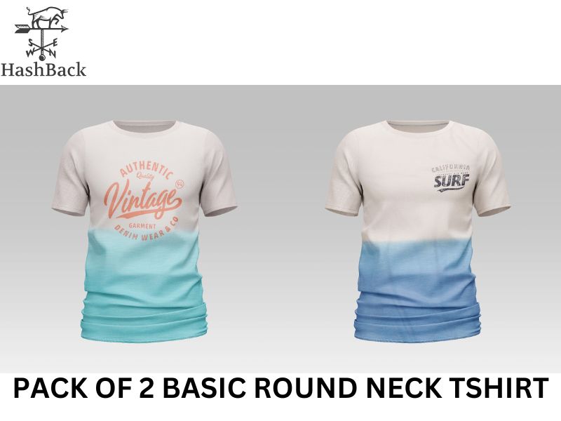 Men's oversized premium T-Shirt Pack of 2 Tie Die