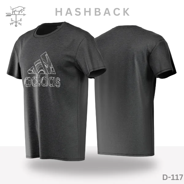 Printed Crew Neck T Shirt For Men D117