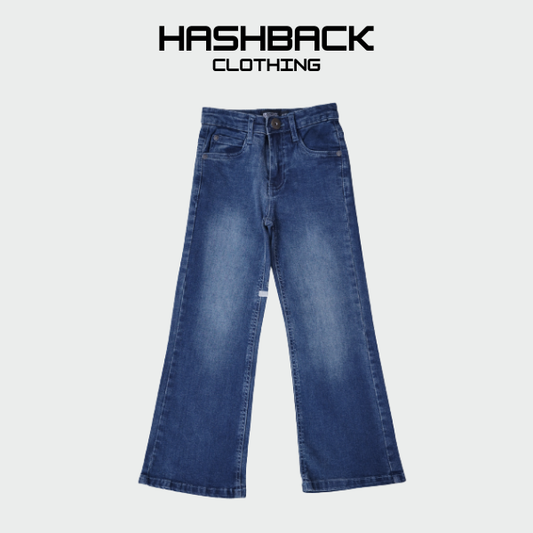 Kids Plain wide Pant