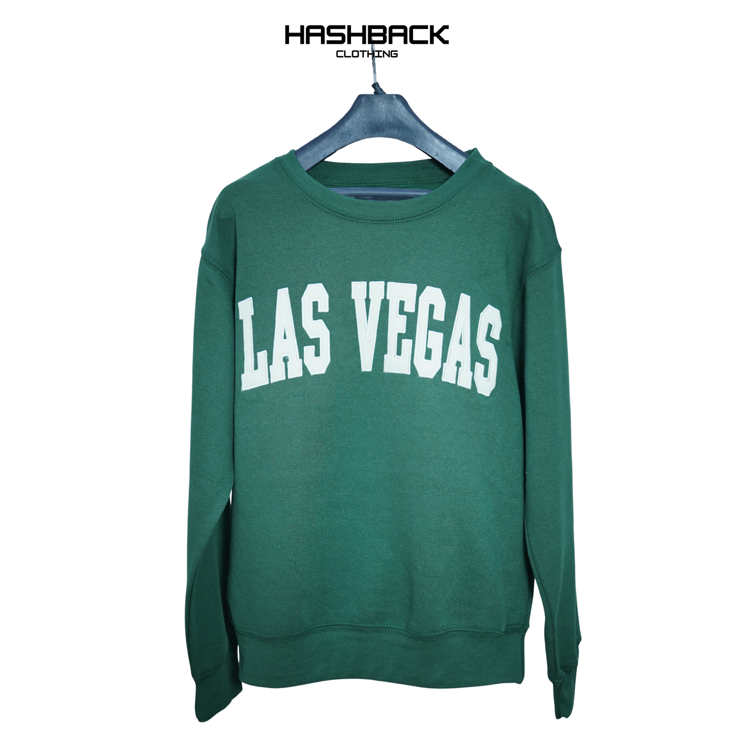 Embroidery Sweatshirt Oversized Drop Shoulder Crew Neck Mix Embroidery Article