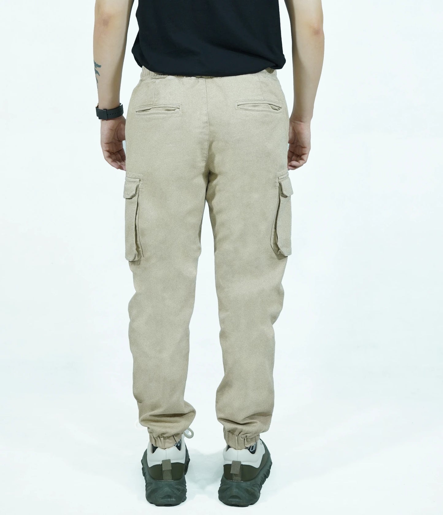 Men’s Jogger Trouser | jogger pant – Regular Fit, 6 Pockets Beige