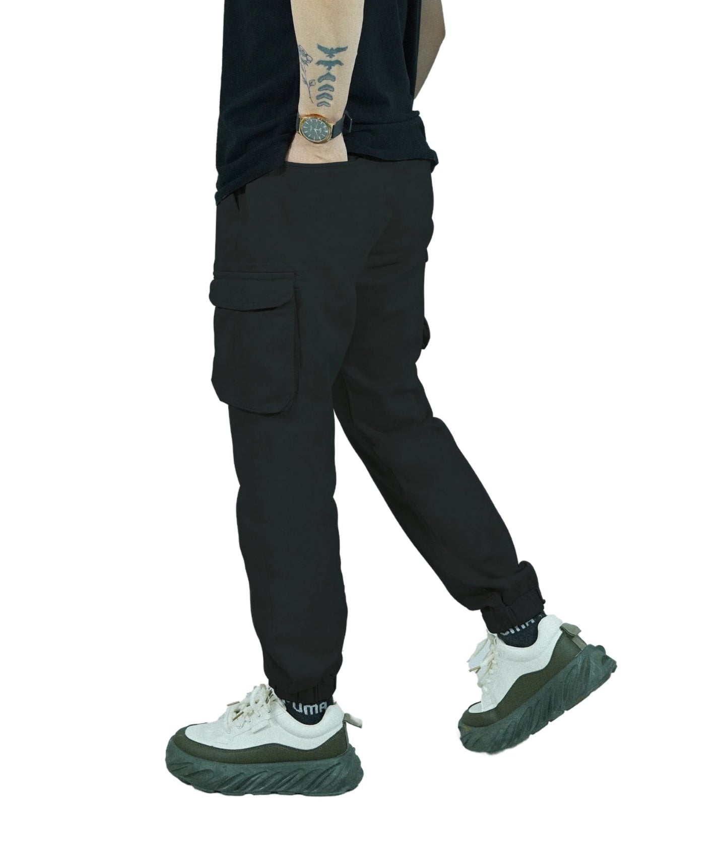 Men’s Jogger Trouser | jogger pant – Regular Fit, 6 Pockets Olive