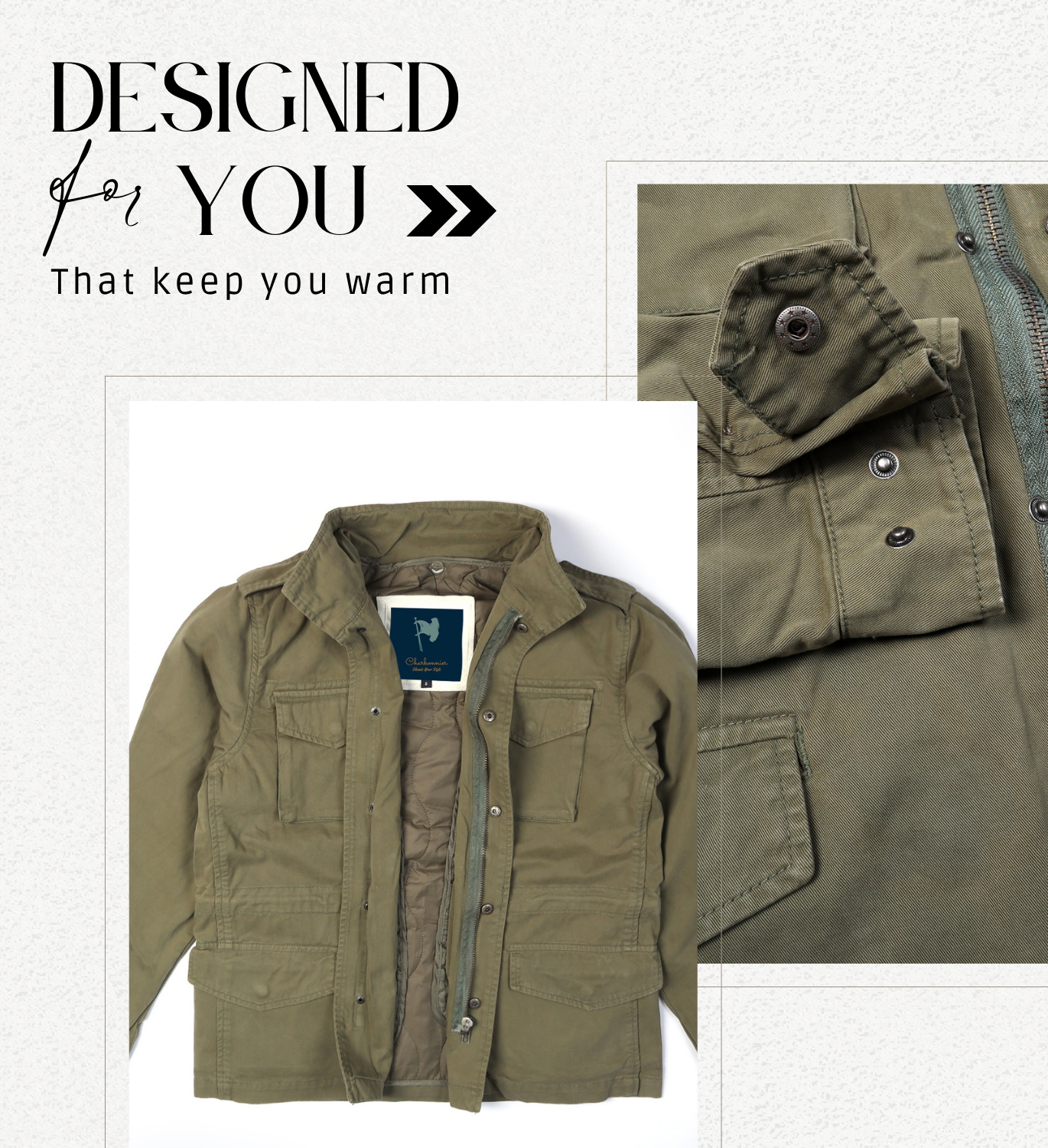 Cotton Field Jacket Winter