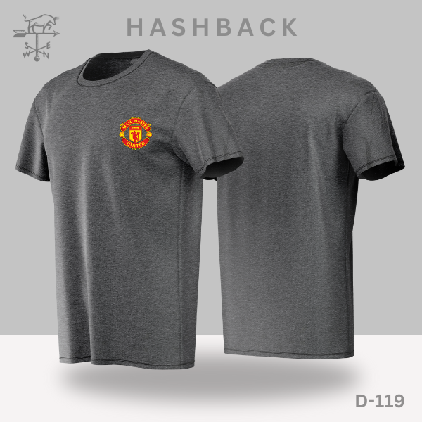 Printed Crew Neck T Shirt For Men D119