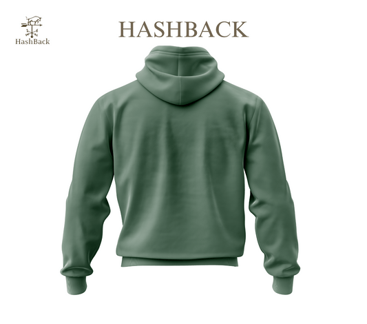 HashBack Plain Zipper Hoodie HD D9