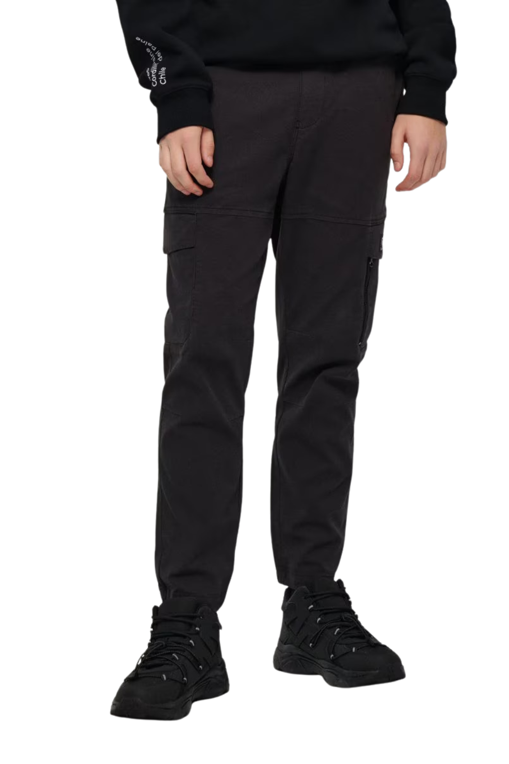 HashBack Men’s Cargo Trouser | Trouser pant – Regular Fit, 6 Pockets Am013 Anthra