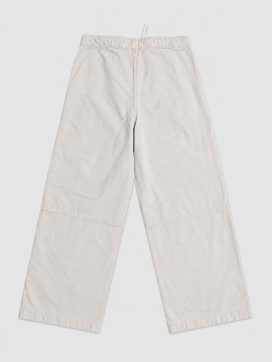 Light Grey Baggy Cotton Trousers – Unisex