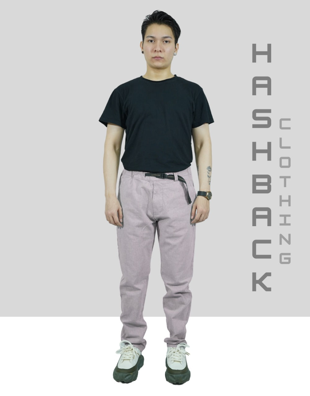 Men’s Coulisse Pants – Slim Fit, 4 Pockets with Belt
