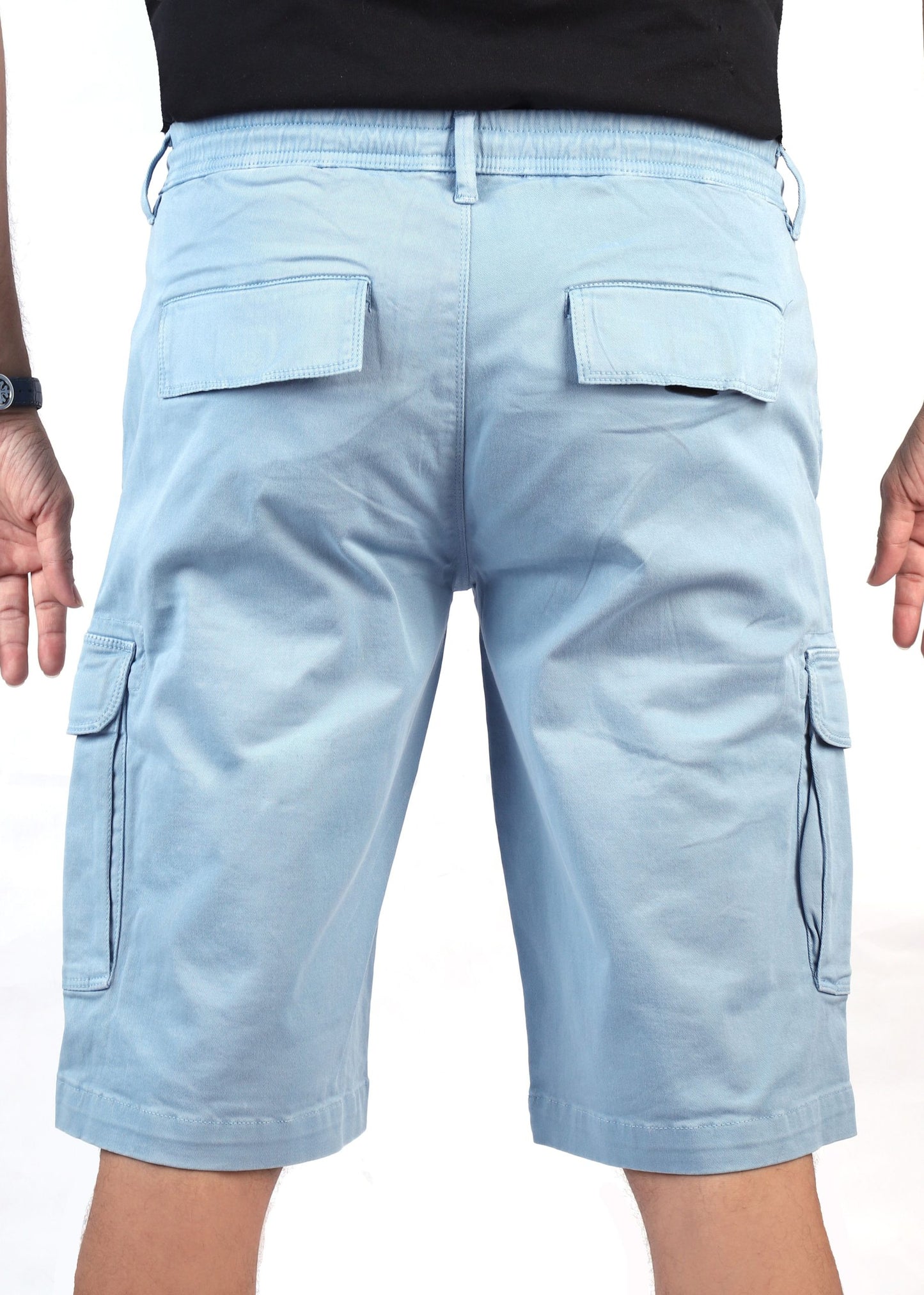 Cargo Shorts for Men's Performance Series Extreme Comfort -Skyblue