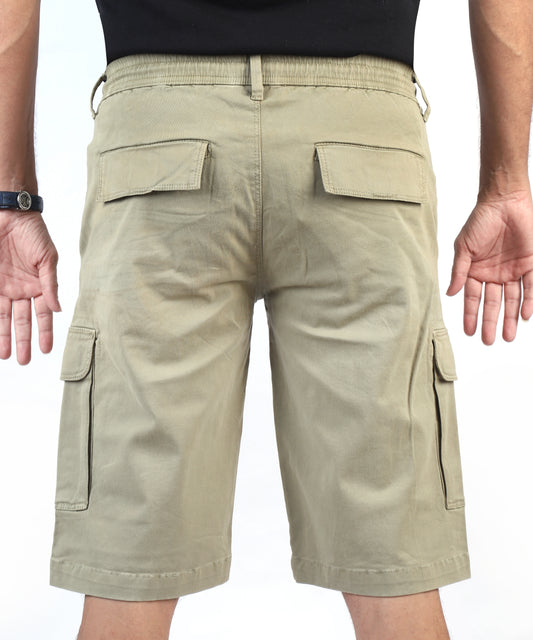 Men's Cargo Shorts - Light Olive