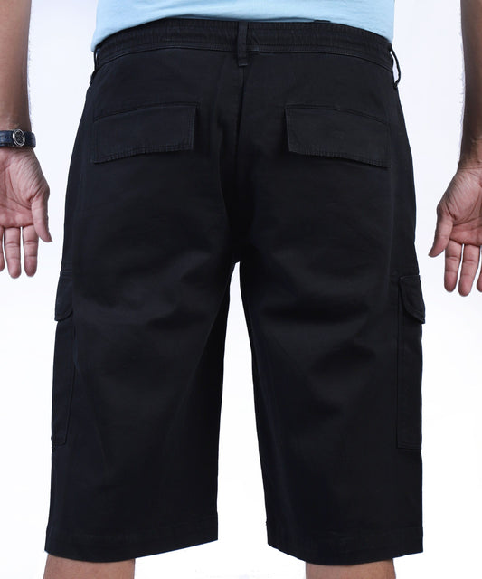 Cargo Shorts for Men's Performance Series Extreme Comfort -Black