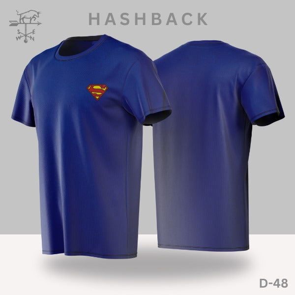Printed Crew Neck T Shirt For Men D48