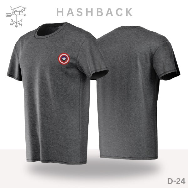Printed Crew Neck T Shirt For Men D24