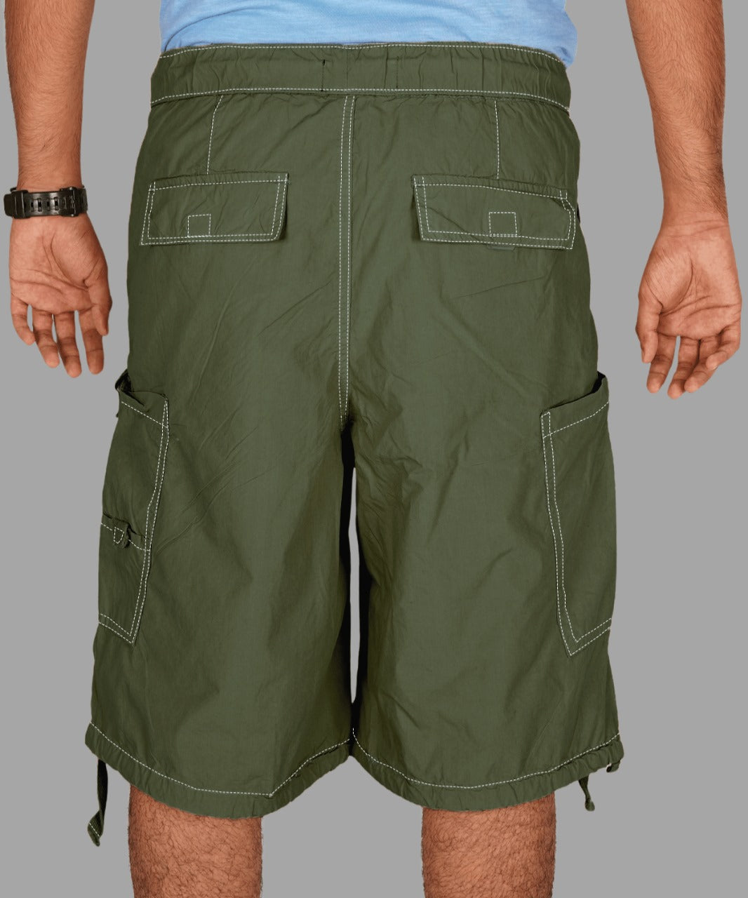 Poplin Shorts for Men's Performance Series Extreme Comfort - Olive