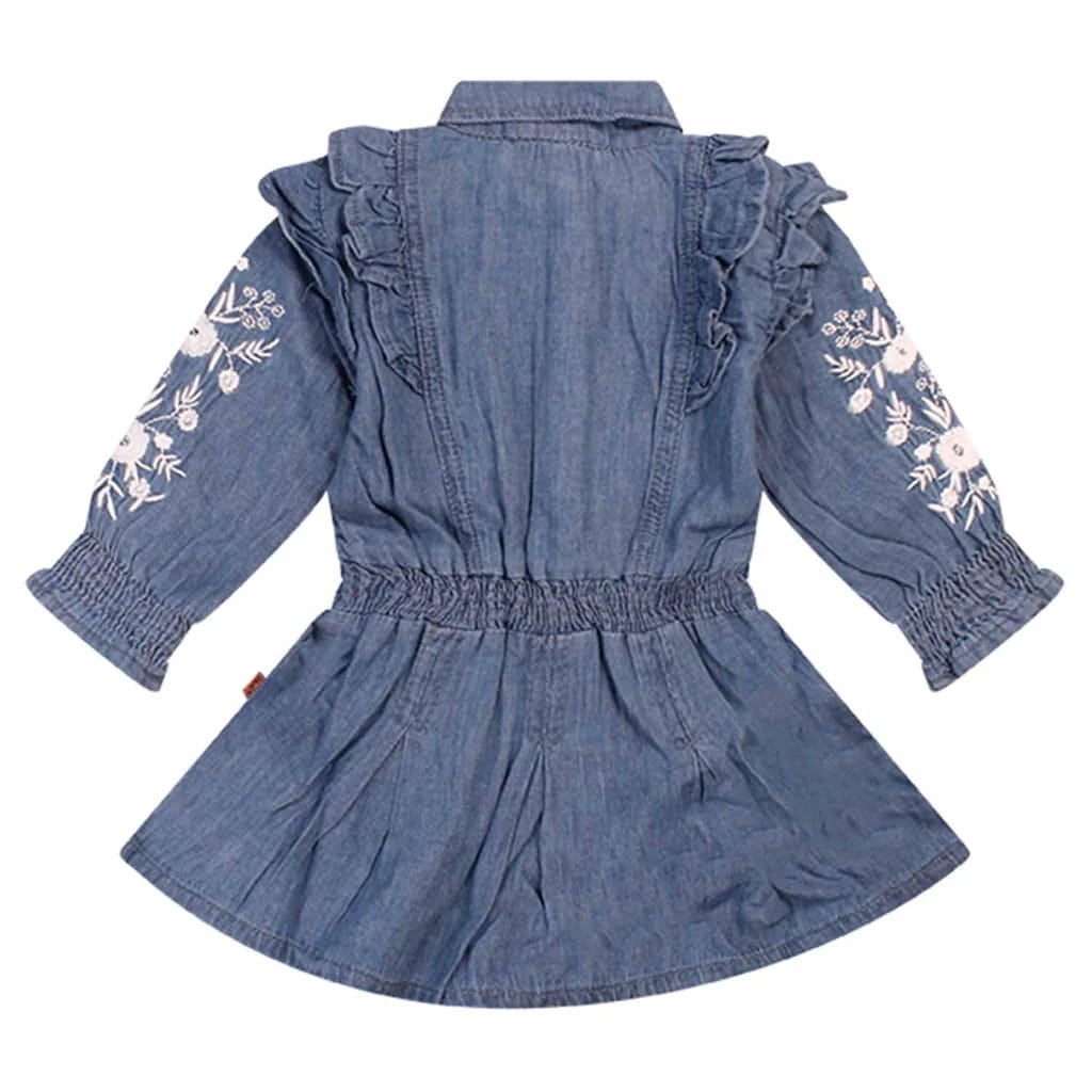 Ruffle frock for girls