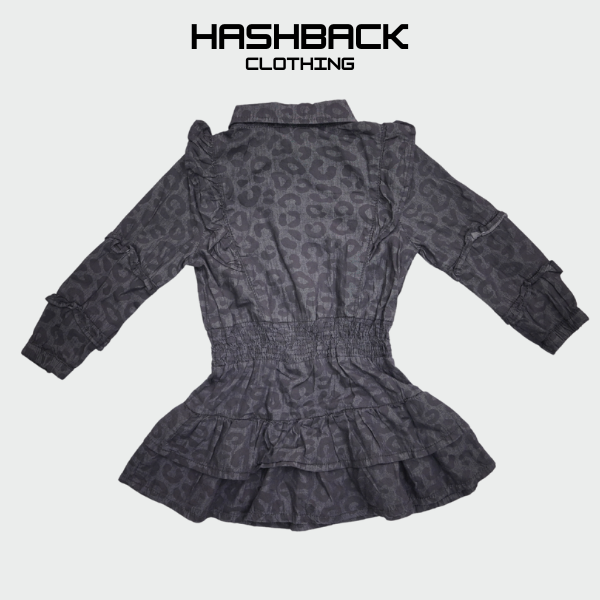 Ruffle frock for girls