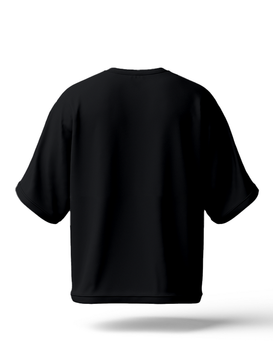 Hashback Drop shoulder Unisex Wednesday T-shirt Black