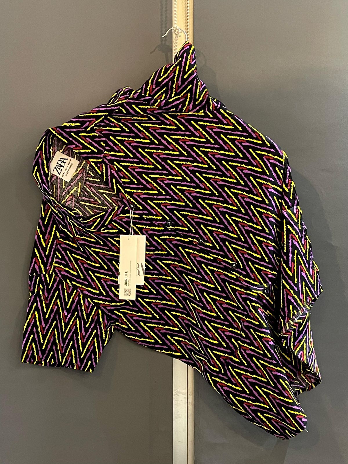 HASHBACK Printed Tropical fabric Shirt For Men 40
