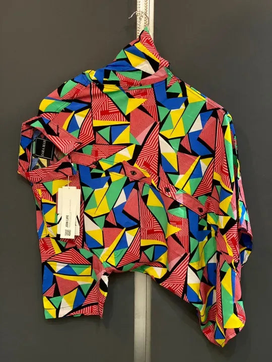Printed Linen Shirt For Men | Sale Articles