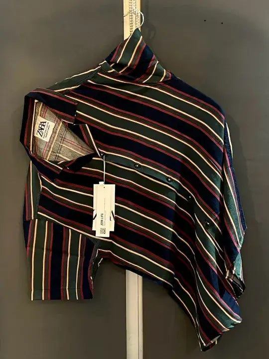 HASHBACK Printed Linen Shirt For Men 19