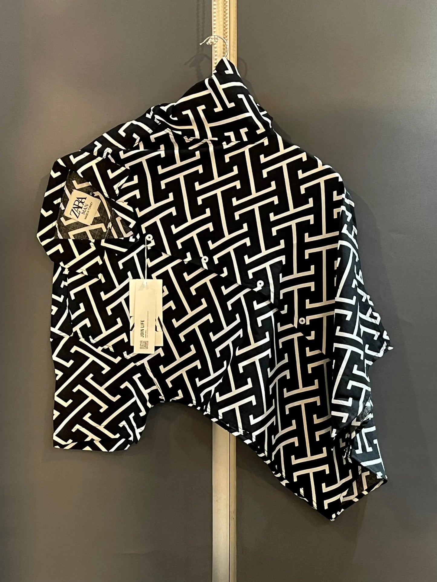 Printed Linen Shirt For Men | Sale Articles