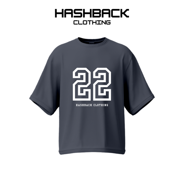 Hashback Drop shoulder Unisex 22 T-shirt