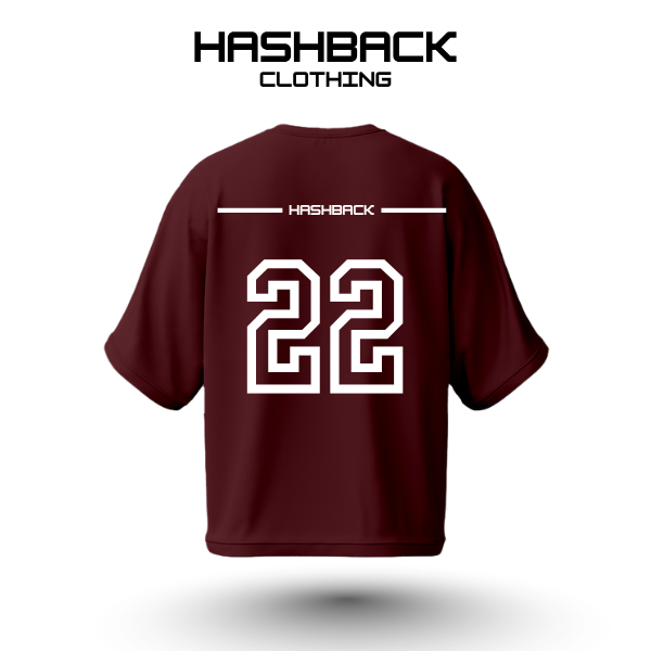 Hashback Drop shoulder Unisex 22 T-shirt