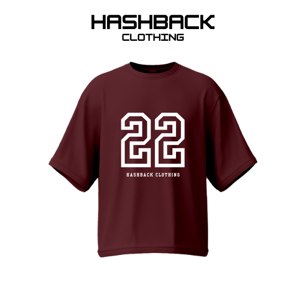 Hashback Drop shoulder Unisex 22 T-shirt