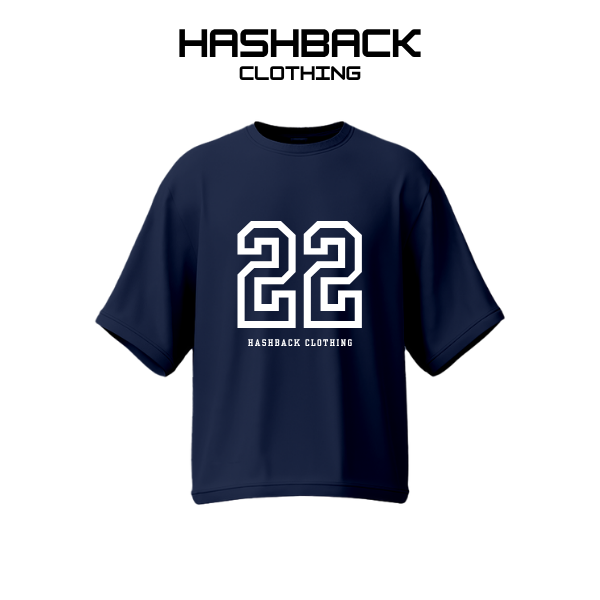Hashback Drop shoulder Unisex 22 T-shirt