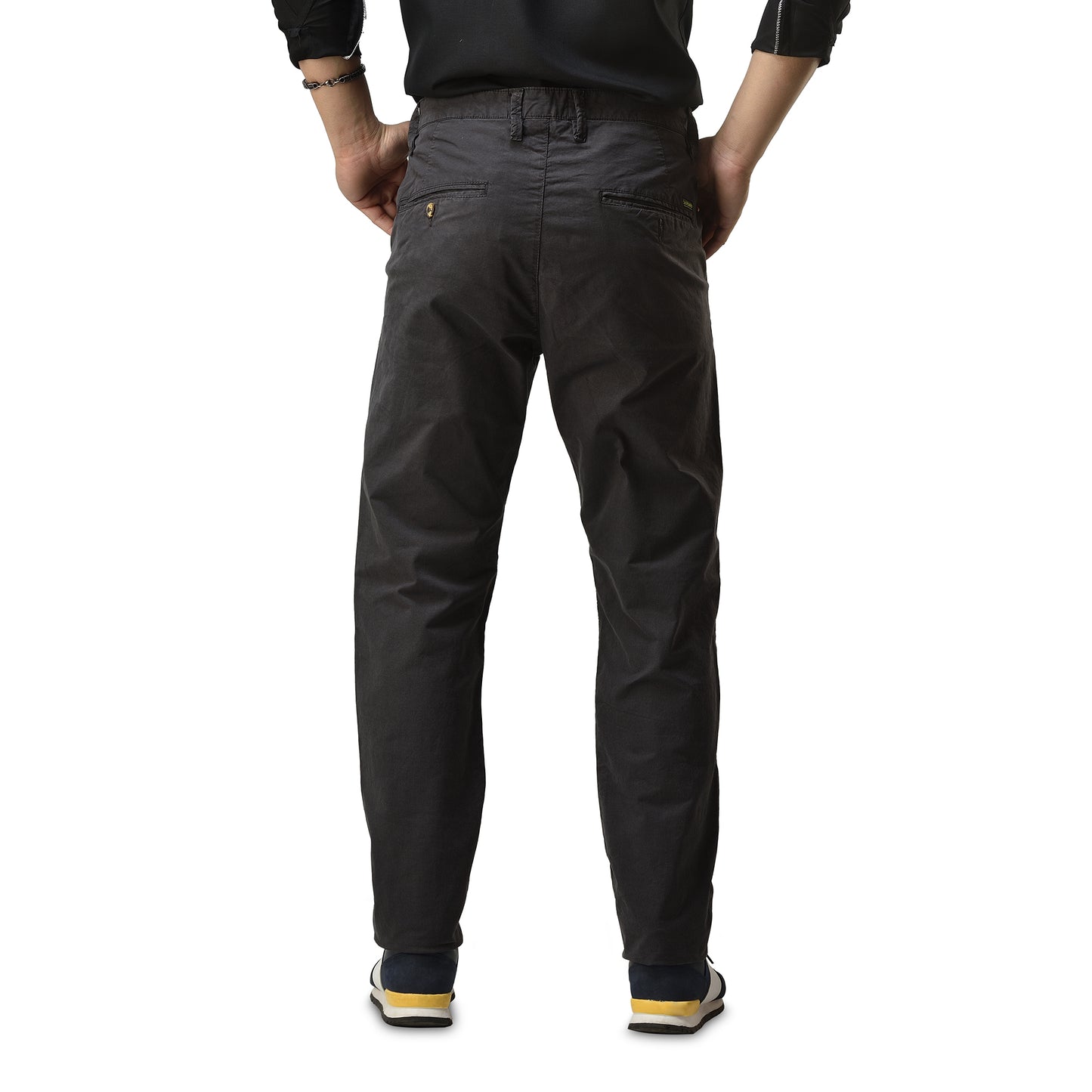 Mens Slim fit Chinos Pants - Anthra