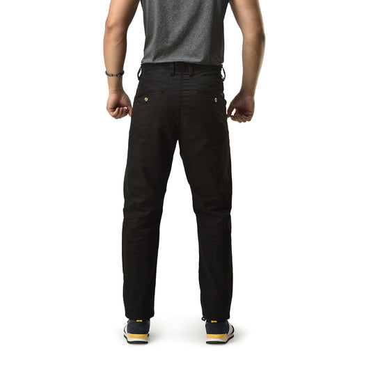 Mens Slim fit Chinos Pants - Black