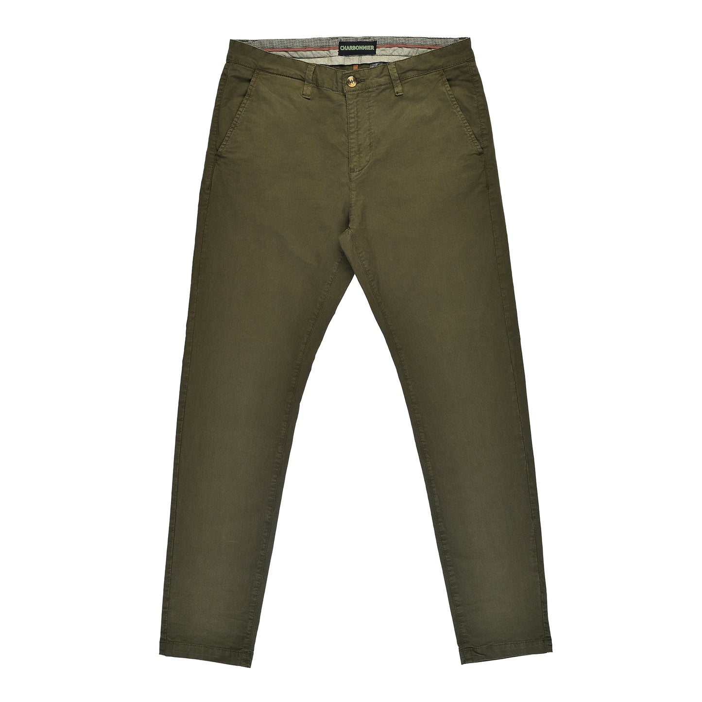 Mens Slim fit Chinos Pants - Olive
