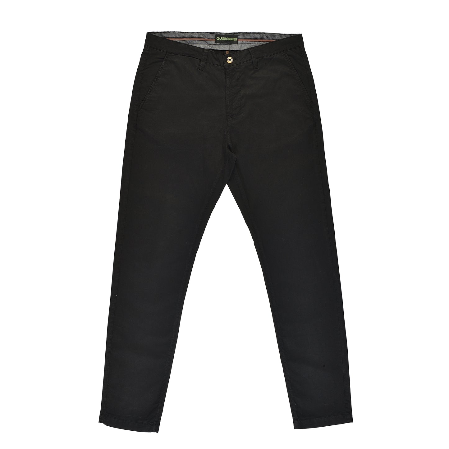 Mens Slim fit Chinos Pants - Black