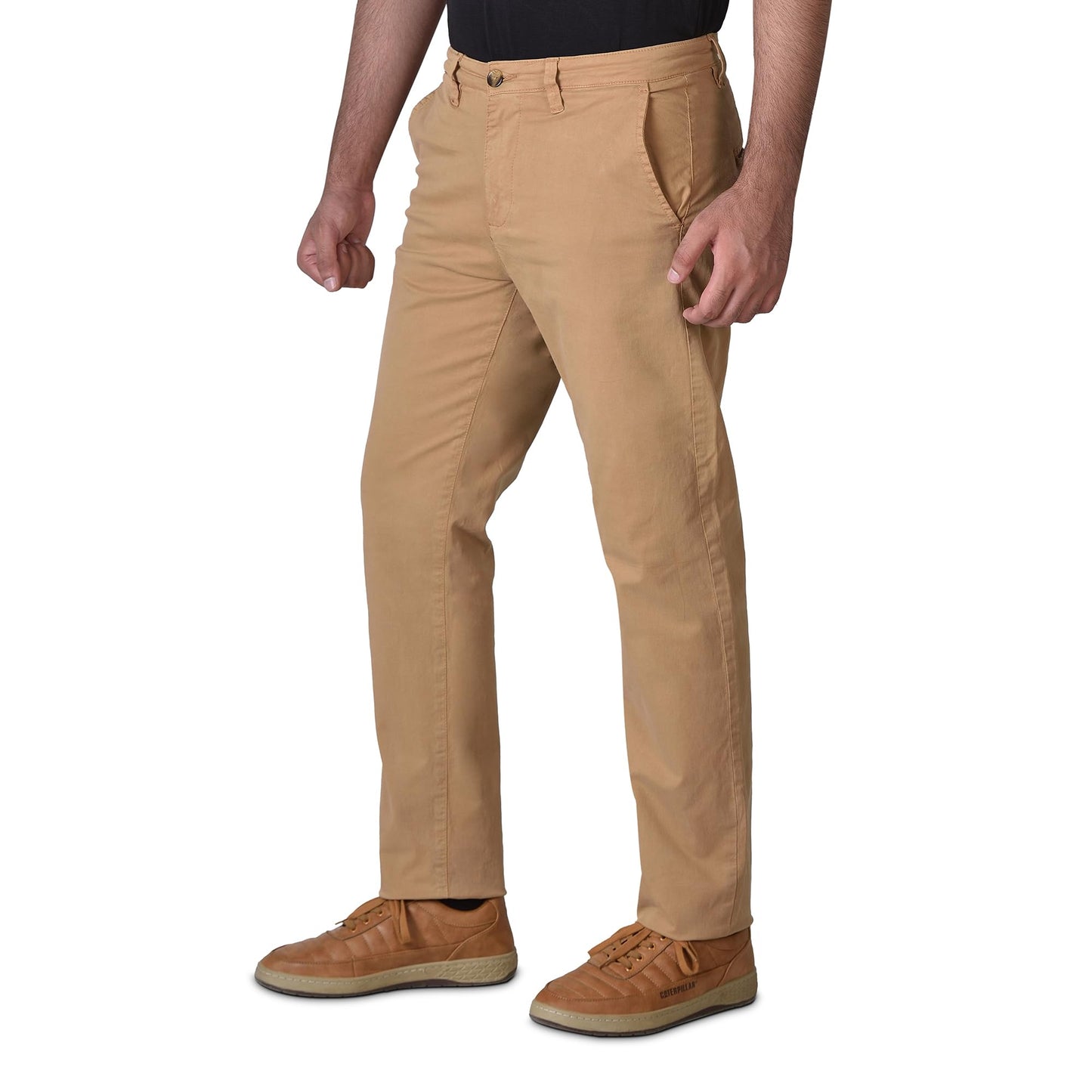 Mens Slim fit Chinos Pants - Camel
