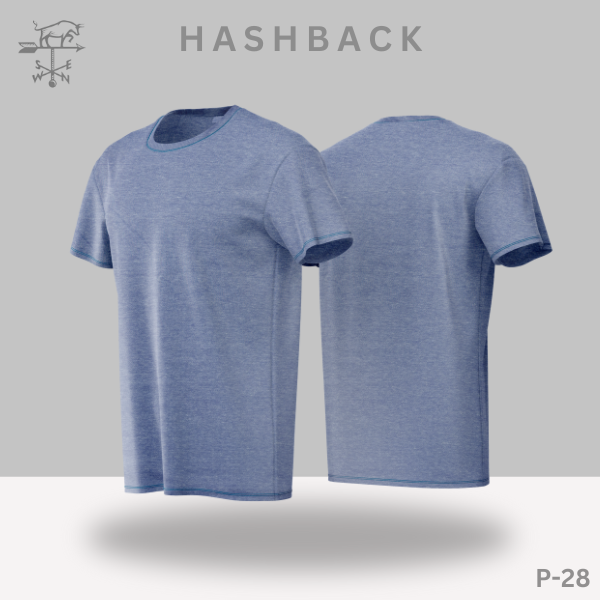 Hashback Round Neck T-Shirt P-28