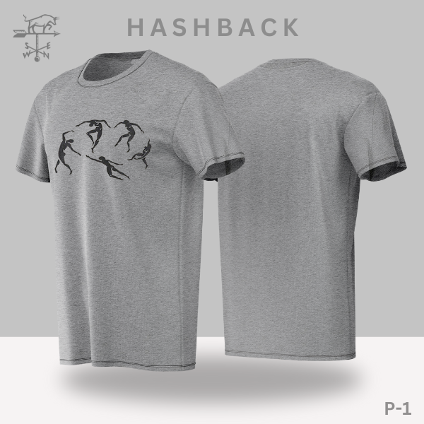 Hashback Round Neck Printed T-Shirt P-1 humans
