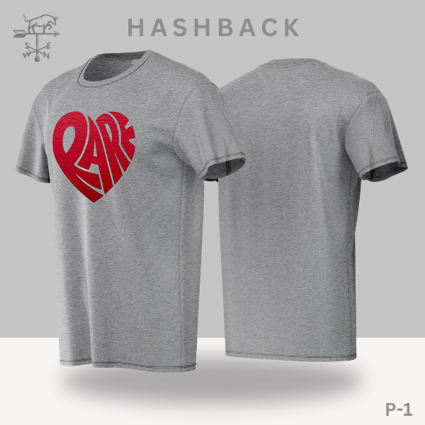 Hashback Round Neck Printed T-Shirt P-1 Rare