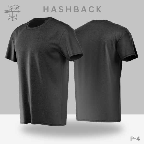 Hashback Round Neck T-Shirt P-4